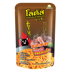Snack que Dorkbua vị bò bít tết gói 62g chính hãng