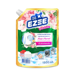 Nước giặt xả đậm đặc hương hoa hồng Ezee 1500ml chính hãng