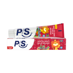 Kem đánh răng trẻ em P/S 2-6 tuổi hương dâu 90g chính hãng