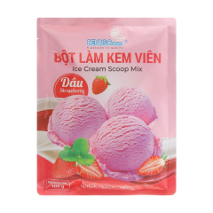 Bột làm kem viên BenusCream vị dâu gói 100g chính hãng | Siêu Thị GO!– Thực phẩm giá tốt