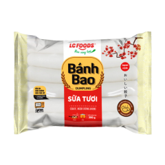 Bánh bao sữa tươi LC Foods 300g chính hãng