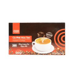 Cà phê hòa tan GO! 3in1 hộp 20 gói x 16g chính hãng