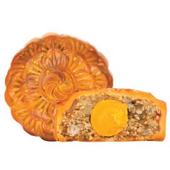 Bánh trung thu Hữu Nghị sen nhuyễn 1 trứng 180g chính hãng