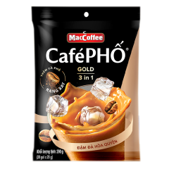 Cà phê Phố Gold sữa đá 3in1 30 gói x 29g chính hãng