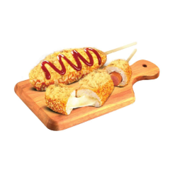 Xúc xích hotdog phô mai cơm cháy chà bông 120g chính hãng