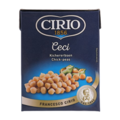 Đậu gà Chick Peas Cirio 380g chính hãng