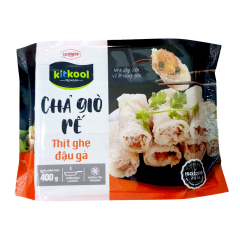 Chả giò rế thịt ghẹ đậu gà LC Foods 400g chính hãng