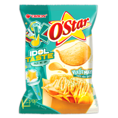 Bánh snack OStar vị xốt Mayo Hàn Quốc gói 78g chính hãng