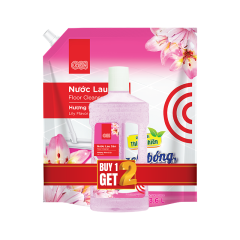 Nước lau sàn GO! lily túi 3.6 lít + hàng tặng chính hãng