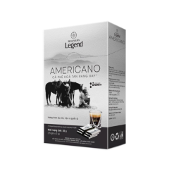 Cà phê hòa tan Trung Nguyên Legend Americano hộp 15 gói x 2g chính hãng
