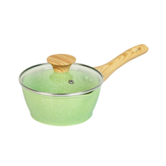 Nồi men đá miệng rót Green Cook GCS231-16IH 16cm chính hãng