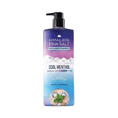 Dầu gội muối hồng Himalaya bạc hà mát lạnh chai 650ml chính hãng