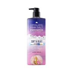 Dầu gội muối hồng Himalaya mềm mượt óng ả chai 650ml chính hãng