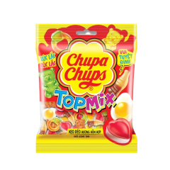 Kẹo dẻo Chupa Chup top mix hương trái cây hỗn hợp 90g chính hãng
