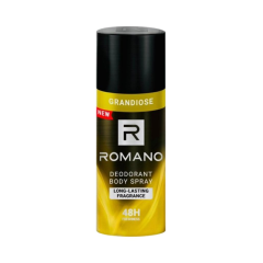 Xịt khử mùi Romano Grandiose chai 150ml chính hãng