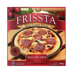 Pizza Frissta xúc xích 200g chính hãng