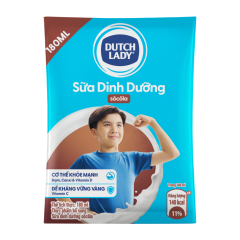 Sữa Cô Gái Hà Lan socola bịch 180ml chính hãng | Siêu Thị GO!– Thực phẩm giá tốt