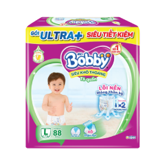 Tã quần Bobby size L 88 miếng chính hãng