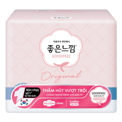 Băng vệ sinh Goodfeel thấm hút vượt trội 26cm 16 miếng chính hãng