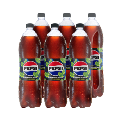 Thùng 12 nước ngọt Pepsi không calo vị chanh chai 1.5 lít chính hãng