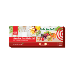 Màng bọc thực phẩm PVC GO! size 30cm x 300m chính hãng