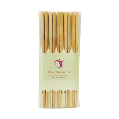 Vỉ 10 đôi đũa gỗ Beech cao cấp chính hãng