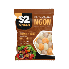 Viên thập cẩm 3 in 1 S2 Cheer 500g chính hãng