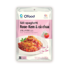 Sốt Spaghetti OFood rose kem cà chua gói 120g chính hãng | Siêu Thị GO!– Thực phẩm giá tốt