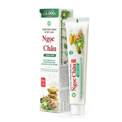 Kem đánh răng dược liệu Ngọc Châu trắng sáng 170g chính hãng