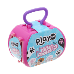Kẹo đồ chơi Playmore lồng mèo & mèo con 8g chính hãng