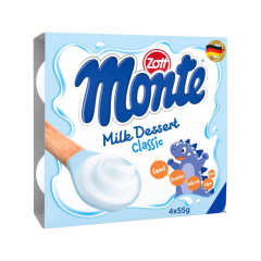 Lô 4 váng sữa Zott Monte classic 55g chính hãng | Siêu Thị GO!– Thực phẩm giá tốt