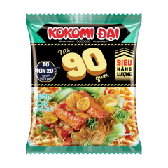 Mì Kokomi Đại sườn cay hành phi 90g chính hãng