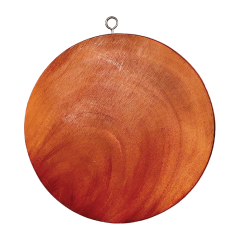 Thớt tròn gỗ xà cừ nguyên khối Chef 30x2.8cm chính hãng