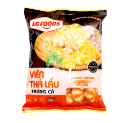 Viên thả lẩu nhân trứng cá LC Foods 500g chính hãng