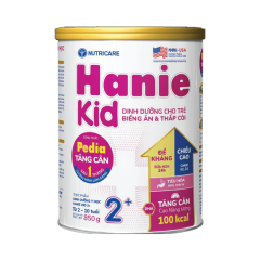 SPDD Haniekid 2+ (bé 2-10 tuổi) hộp thiếc 850g chính hãng
