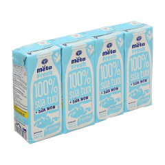 Lốc 4 Sữa non tươi Meta Fresh ít đường 180ml chính hãng | Siêu Thị GO!– Thực phẩm giá tốt