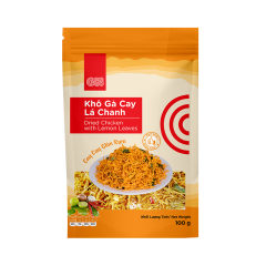 Khô gà cay lá chanh GO! 100g chính hãng