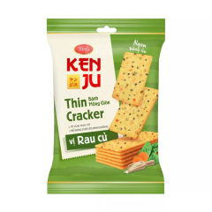Bánh quy Richy Kenju rau củ gói 192g chính hãng