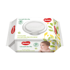 Khăn ướt Baby Huggies dịu nhẹ 80M chính hãng