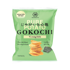 Snack khoai tây Gokochi vị rong biển gói 65g chính hãng