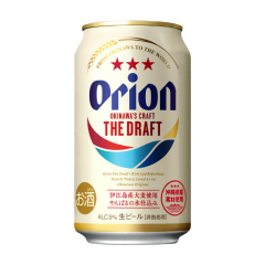 Bia Orion The Draft 5% lon 350ml chính hãng