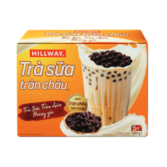 Trà sữa trân châu Hillway hộp 260g chính hãng