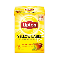 Trà Lipton nhãn vàng Japan hộp 25 gói x 2g chính hãng