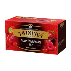 Trà túi lọc Twinings Four Red Fruits Tea 50g chính hãng