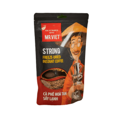 Cà phê hòa tan sấy lạnh Mr.Viet strong 75g chính hãng