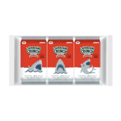 Lốc 3 gói rong biển Laverland Crunch vị Buldak 4.5g chính hãng