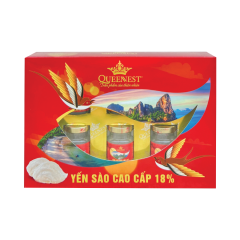 Hộp 6 yến sào Queennest 18% hũ 70ml chính hãng | Siêu Thị GO!– Thực phẩm giá tốt