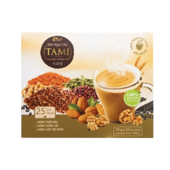 Bột ngũ cốc Tami 25 gói x 18g chính hãng