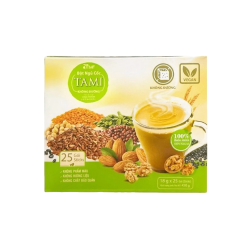 Bột ngũ cốc Tami không đường 25 gói x 18g chính hãng