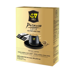 Cà phê G7 Gold Picasso Latte 14 gói x 18g chính hãng